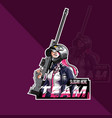 girl-pubg vector image