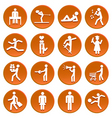 people icon vector image vector image