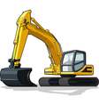 excavator vector image vector image