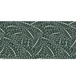 luxury nature leaves background vector image vector image
