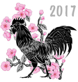 rooster vector image vector image