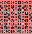 seamless pattern background with hand drawn vector image