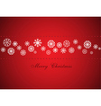 abstract christmas background vector image