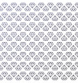 beautiful minimalism seamless diamond pattern vector image vector image