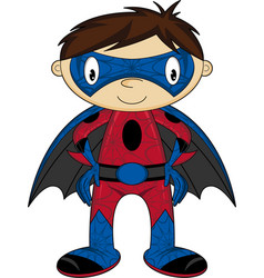 Big chin superhero Royalty Free Vector Image - VectorStock