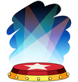 a stage vector image