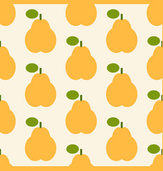 Seamless texture of a pear Royalty Free Vector Image