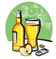 apple cider vector image vector image