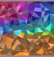 abstract colorful geometrical shapes polygonal vector image vector image