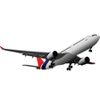 airplane vector image