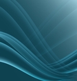 blue and black waves modern futuristic abstract vector image