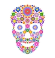 abstract face vector image vector image