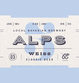 vintage minimal label set graphic modern vector image