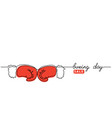 boxing day sale concept banner background vector image
