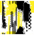 seamless tire pattern vector image