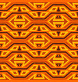 ikat geometric folklore pattern vector image vector image