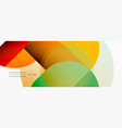 creative geometric wallpaper minimal circle vector image