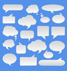 Bubble banner label ribbon message Royalty Free Vector Image