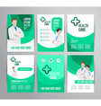 healthcare brochure vector image
