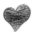 crayon valentine22 00 00 vector image vector image