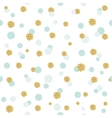 glitter confetti polka dot seamless pattern vector image