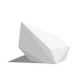abstract polygonal geometric shape vector image