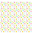 color round cubes background vector image vector image