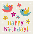 happy birthday vector image vector image