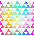 bright triangle seamless texture vector image vector image