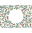 watercolor seamless background with floral vector image