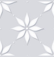 vintage seamless pattern with minimalistic vector image