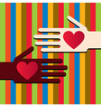 friendship vector image vector image