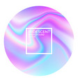 iridescent background vector image vector image