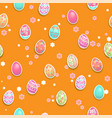 holiday easter pattern vector image
