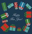 poster holiday design template christmas vector image vector image