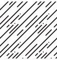 geometric pattern in black and white style vector image vector image