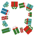 poster holiday design template christmas vector image vector image