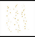 golden scattered stars on sky spread icon flat vector image vector image