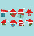 poster holiday design template christmas vector image