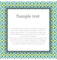 ukrainian folk frame vector image