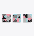 abstract geometric seamless pattern vector image vector image