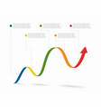 infographic design template with place for your vector image