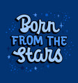 space cosmos stars themes are in isolated vector image vector image