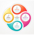 infographic template background vector image vector image