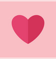 heart icon perfect love symbol valentines day vector image vector image