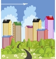modern metropolis vector image
