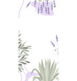 abstract floral background social media stories vector image