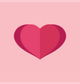 heart icon perfect love symbol valentines day vector image vector image