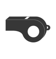whistle icon toy design graphic vector image