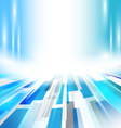 abstract technology blue background vector image